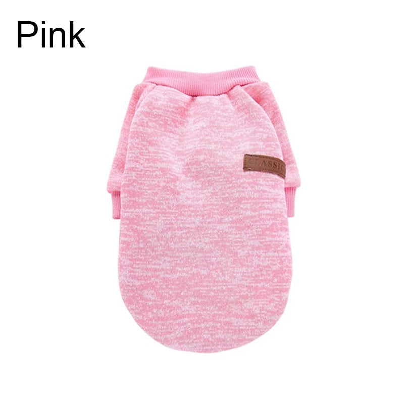 Warm Winter Coat for Small Dogs – Pug & Chihuahua Dog Sweatshirt