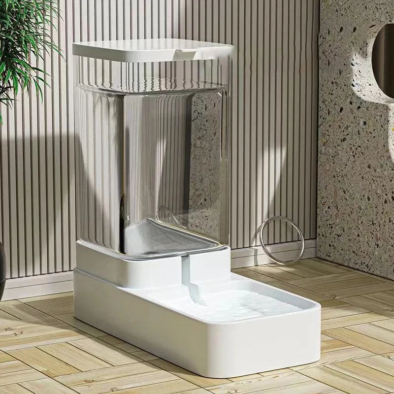 High Capacity Automatic Pet Feeder & Water Bowl for Cats and Dogs