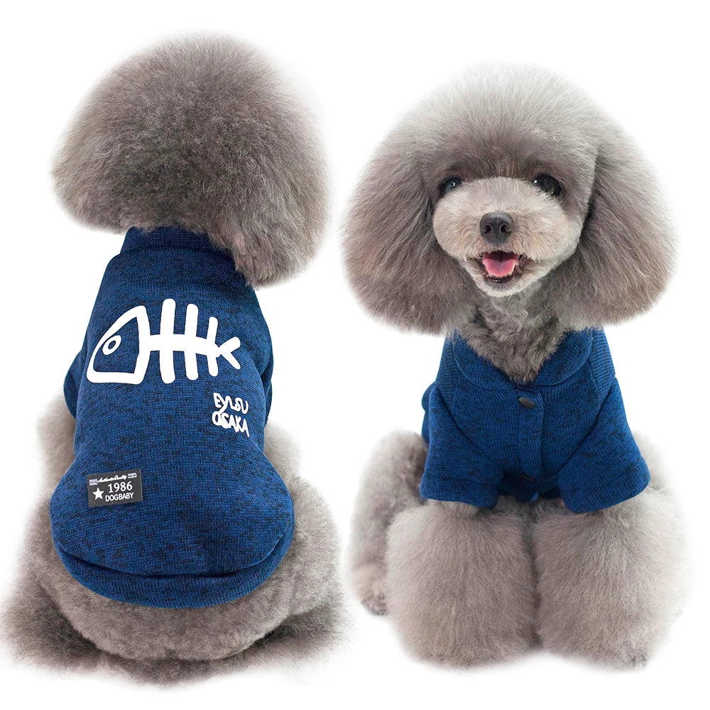 Winter Dog Clothes – Warm Outfit for Small Dogs & French Bulldogs