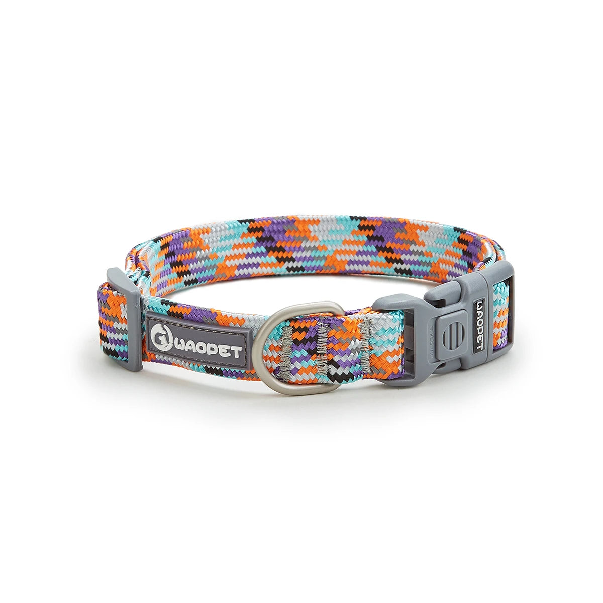 Reflective Nylon Dog Collar – Adjustable, Durable for All Breeds