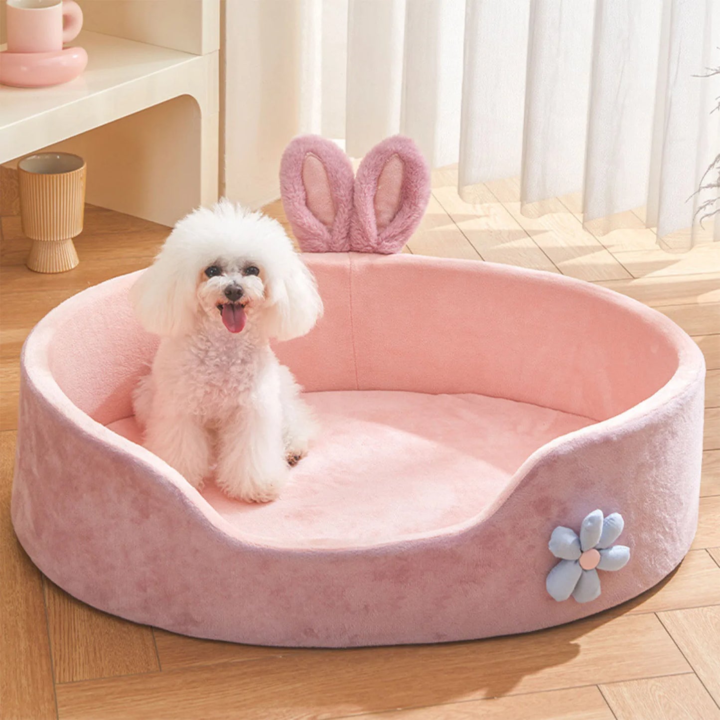 Detachable & Washable Soft Pet Bed – Comfortable Dog & Cat Bed All Seasons