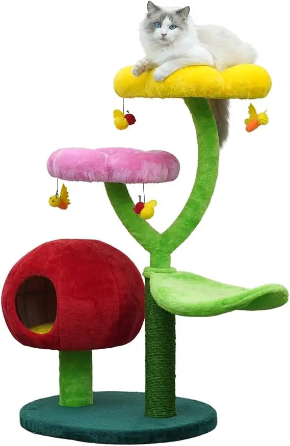 Catry Cat Tree – All-in-One Cat Furniture with Lounger & Tower