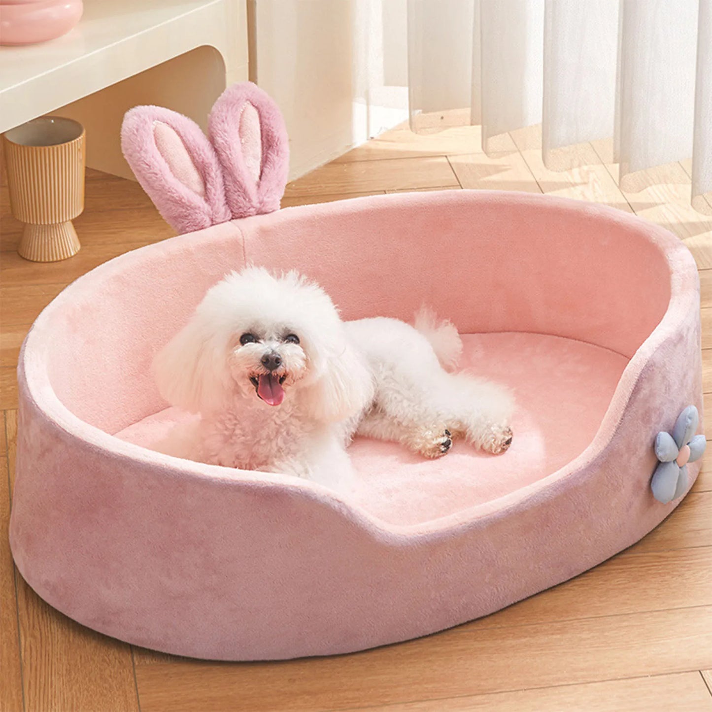 Detachable & Washable Soft Pet Bed – Comfortable Dog & Cat Bed All Seasons