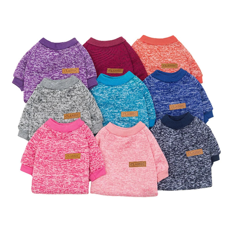 Warm Winter Coat for Small Dogs – Pug & Chihuahua Dog Sweatshirt