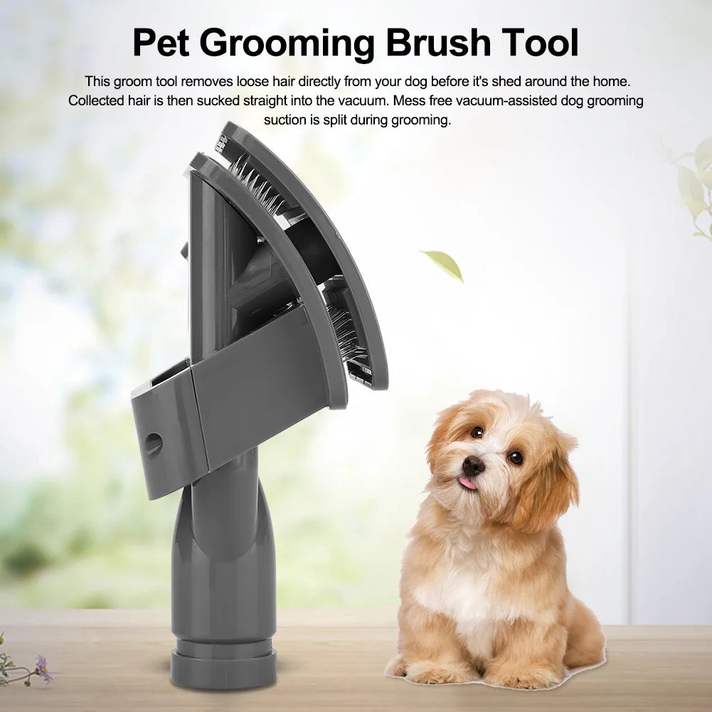 Pet Grooming Brush for Dyson – Self-Cleaning Hair Remover Tool