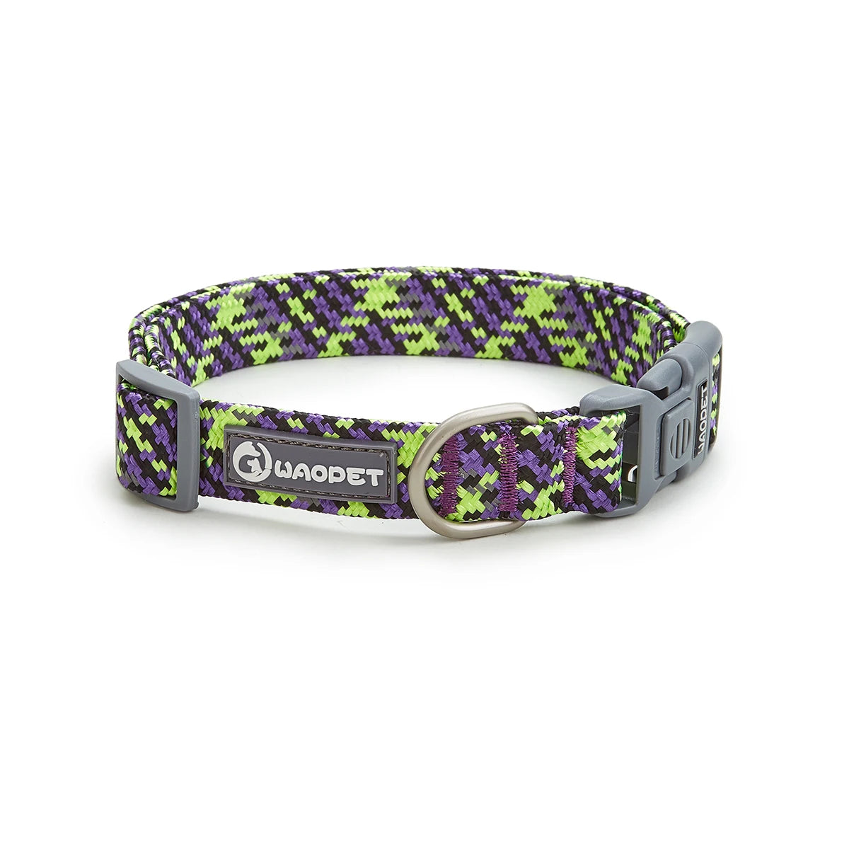 Reflective Nylon Dog Collar – Adjustable, Durable for All Breeds