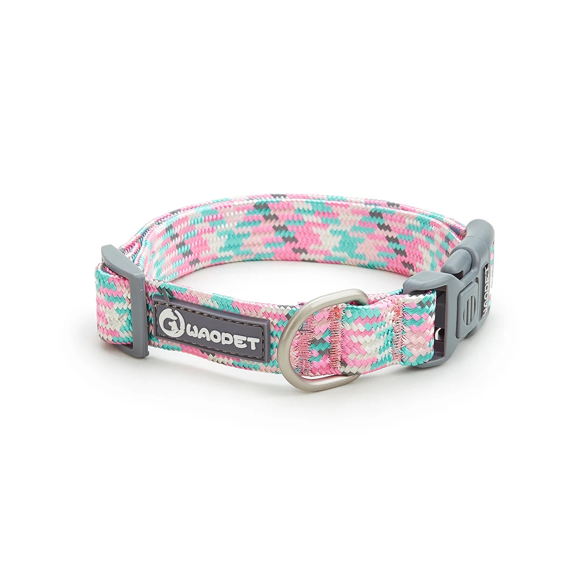 Reflective Nylon Dog Collar – Adjustable, Durable for All Breeds