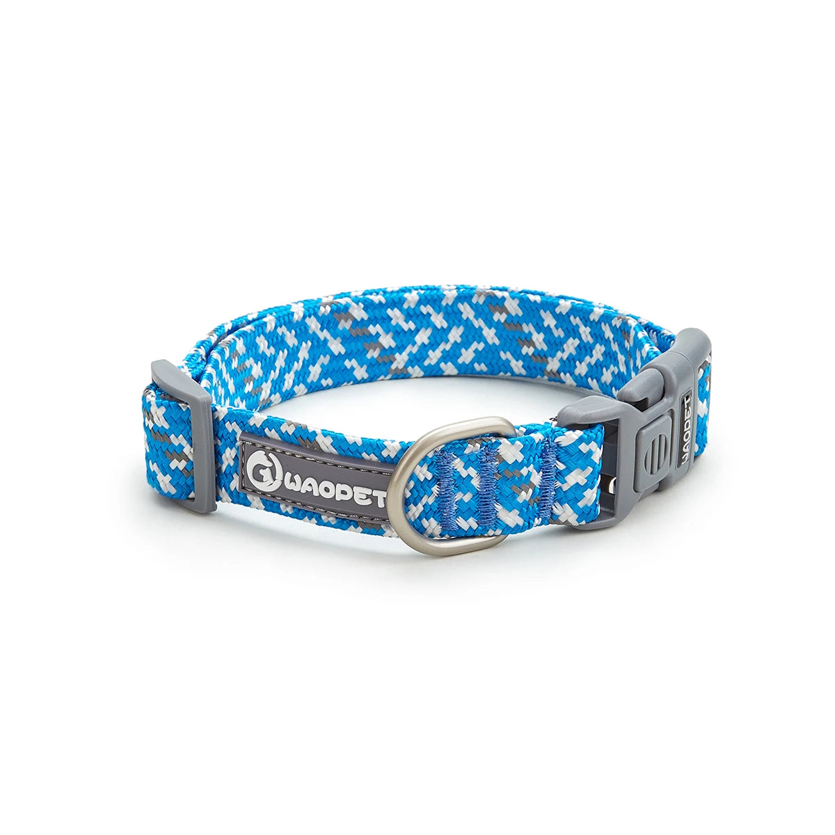 Reflective Nylon Dog Collar – Adjustable, Durable for All Breeds