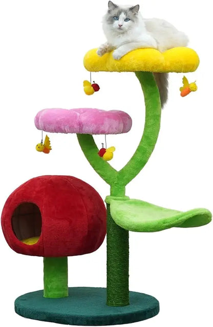Catry Cat Tree – All-in-One Cat Furniture with Lounger & Tower