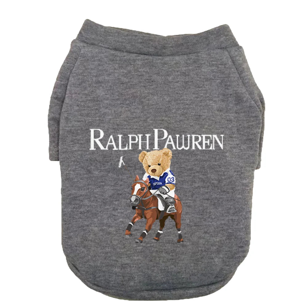 Pet Sweatshirt – Hoodless Polyester Dog Shirt for Small Breeds