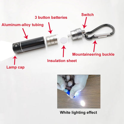 Cat Laser Pointer Toy, LED Aluminum Pen Light, Mini Portable Torch