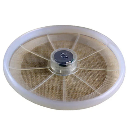 LED Light-Up Flying Disc for Dogs – Durable Night Fetch Toy