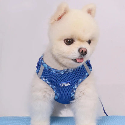 Supet No-Pull Dog Harness – Adjustable Pet Vest for Small & Medium Dog