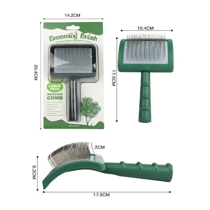 Slicker Brush for Large Dogs, Extra Long Pins, Detangles & Massages